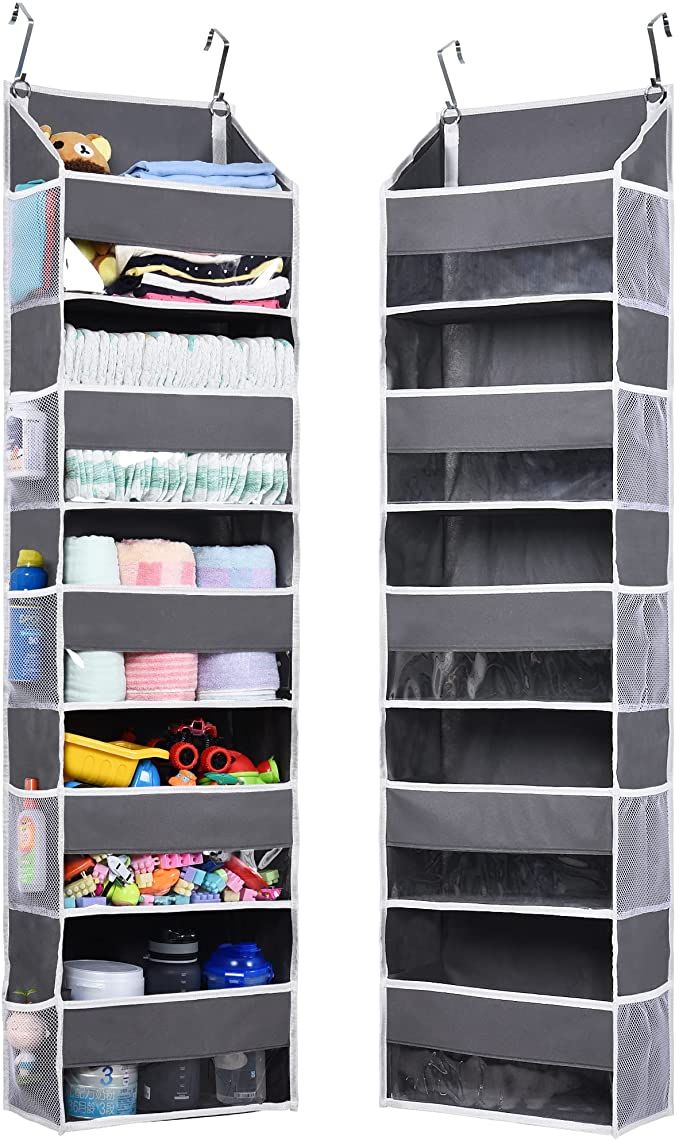 Multi-Purpose Hanging Clothes Organizer - Foldable Shelf for Clothes & Accessories