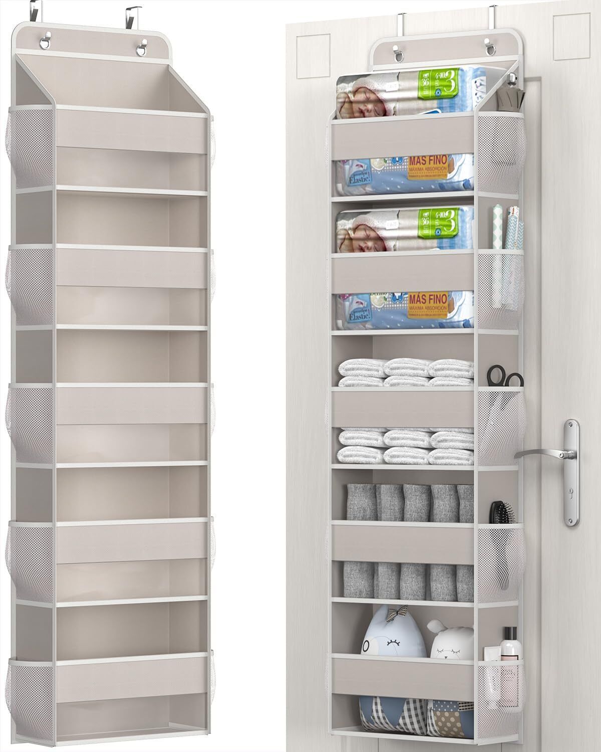 Multi-Purpose Hanging Clothes Organizer - Foldable Shelf for Clothes & Accessories