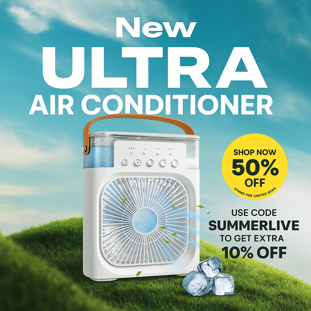 Ultra Air Conditioner™ | Rechargeble USB Mini AC