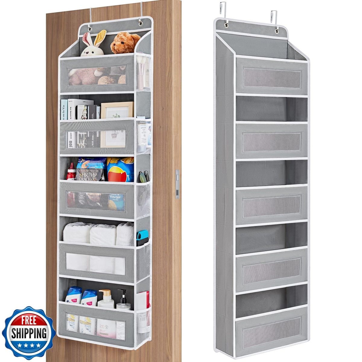 Multi-Purpose Hanging Clothes Organizer - Foldable Shelf for Clothes & Accessories