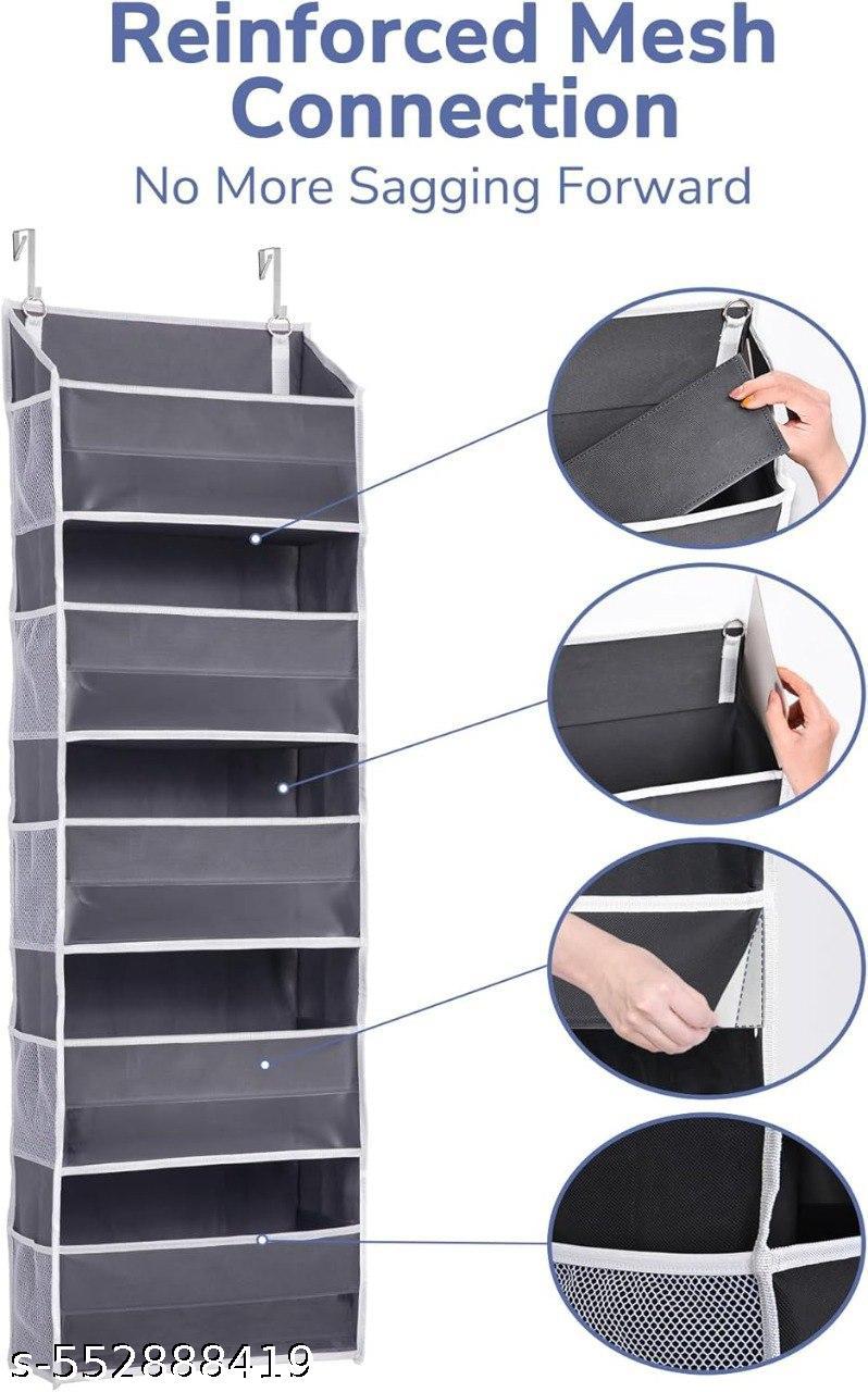 Multi-Purpose Hanging Clothes Organizer - Foldable Shelf for Clothes & Accessories