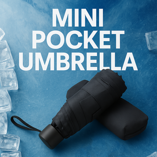 Mini Pocket Umbrella – Portable Travel Umbrella Ultra Lightweight & Waterproof